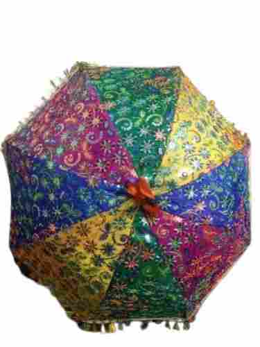Rajasthani Embroidered Khajuri Umbrella