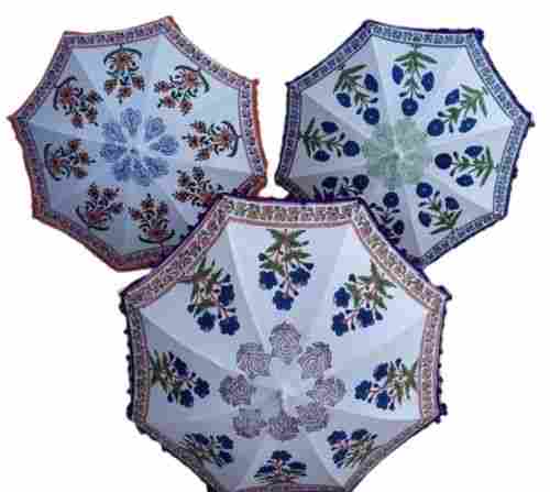 Rajasthani Hand Block Print Regular Umbrella