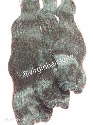 Black Natural Virgin Remy Human Hair