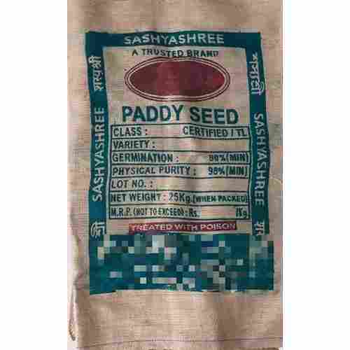 Printed Jute Seeds Bag