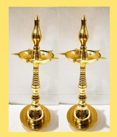 Golden Kerala Brass Fancy Diya