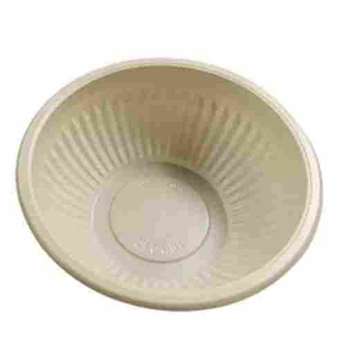 Disposable Cream White Plain Plastic Bowls
