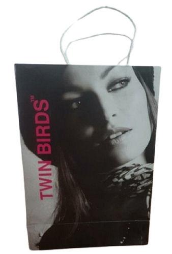  मल्टीकलर डिस्पोजेबल प्रोमोशनल प्रिंटेड पेपर कैरी शॉपिंग बैग