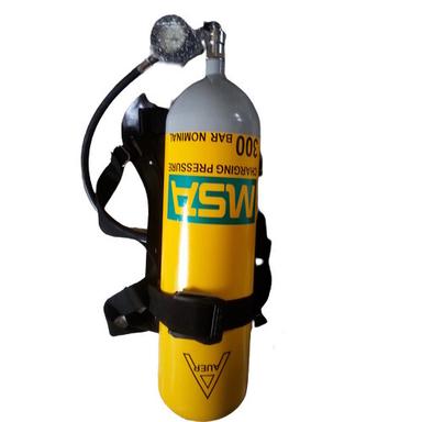 Yellow Self Contained Carbon Composite Breathing Apparatus Set
