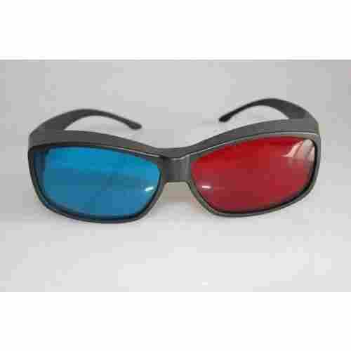 Anti UV Red Cyan 3D Unisex Glasses