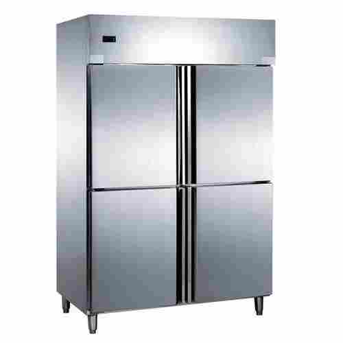 Stainless Steel Four Door Freezer