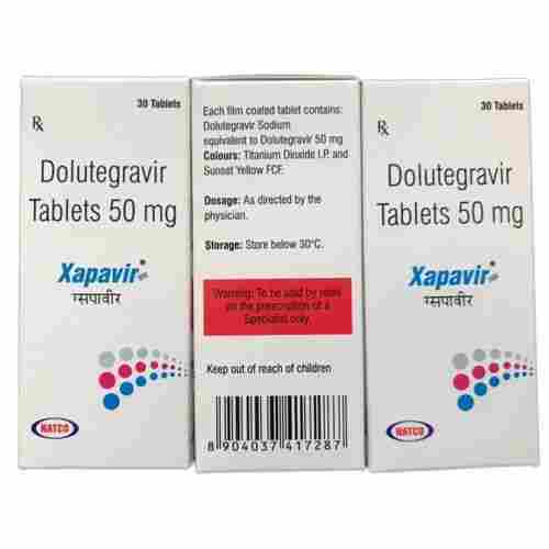Dolutegravir Tablets 50 Mg