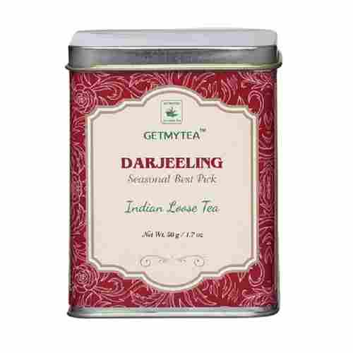 Getmytea Darjeeling Seasonal Best Pick Black Leaf Tea Can 50g