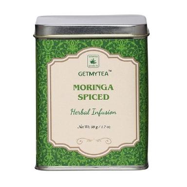  Health Tea Getmytea Moringa स्पाईस्ड हर्बल इन्फ्यूजन लूज लीफ इन्फ्यूजन कैन 50G.