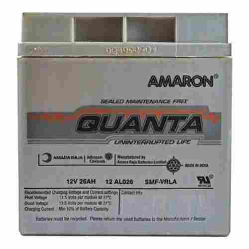 Amron Quanta 26Ah SMF Lead Acid Battery 9kg