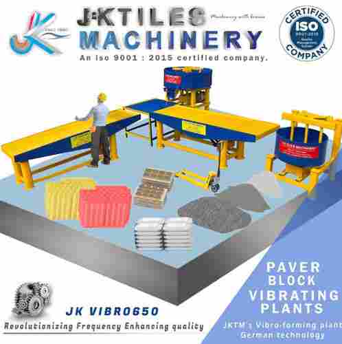 Paver Block Making Machine with 1 Year of Warranty
