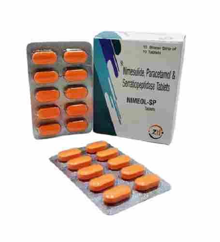 Nimesulide, Paracetamol And Serratiopeptidase Body Pain Reliever Tablets