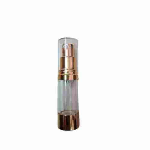 15mm Acrelic Airless Bottle with Golden Coated