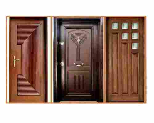 Brown Decorative PVC Door For Interior, Thickness 30 mm