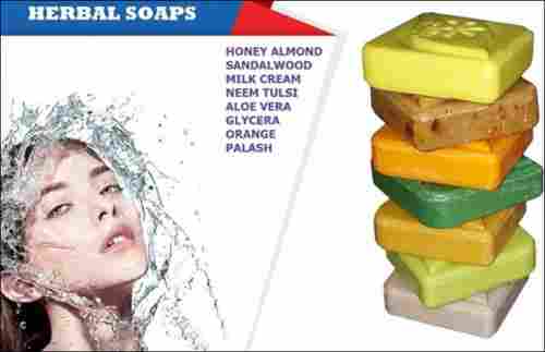 100% Pure Herbal Soap For Bath, All Skin Types