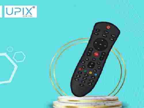 Light Weight Black Color Plastic Body Upix Compatible Dish TV and DTH Remotes Control