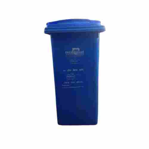 Clean Green Rectangular HDPE Plastic Garbage Dustbin With 60 To 240 Litre Capacity