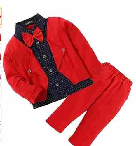 Smooth, Stretchable and Comfortable Fit Baby Boys And Girls Cotton Blazer Style Shirt And Pant