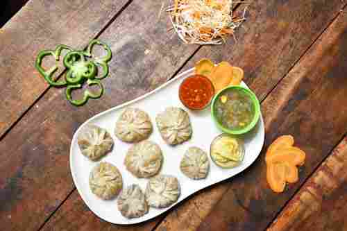 Rich Taste And No Preservatives, Frozen Paneer Momo With Sealed Poly Bag Packaging