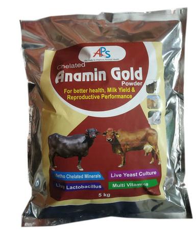 Chelated Anamin Gold Mineral Mixture Powder 5 Kg Efficacy: Promote Healthy