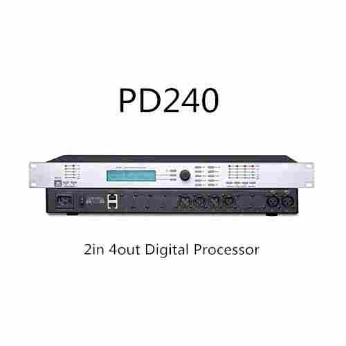 2 Input 4 Output Professional Sound System Karaoke Digital Effect Audio Processor