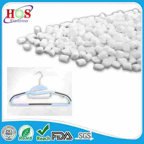 Plain White Color TPE Compound for Hanger Making with Anti Crack Properties