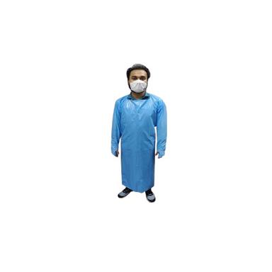 25 Micron Non Woven Disposable Plastic Isolation Gown