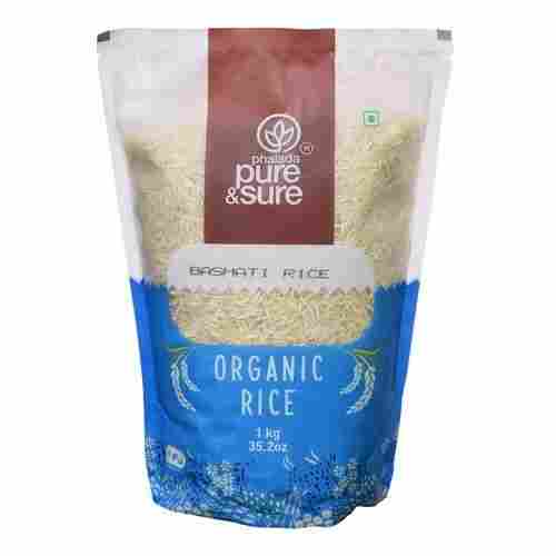 Pure and Sure Long Grain White Organic Basmati Rice 1Kg/35.2oz Packet