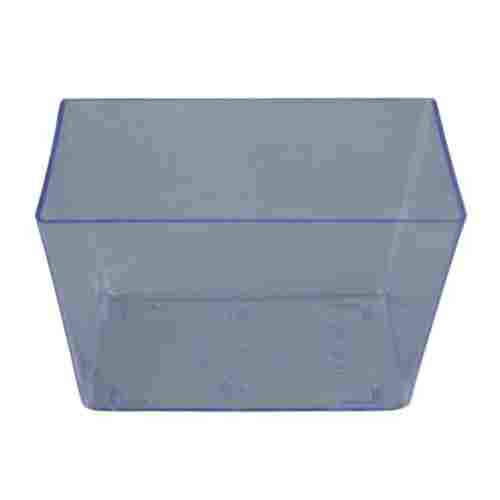 Square Transparent Plastic Mousse Cup 2.3" / 60 MM
