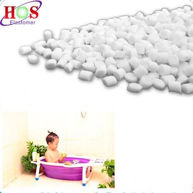All Thermo Plastic Elastomers (Tpe) Granules For Bathtub With Purple Color And Moderate Hardness