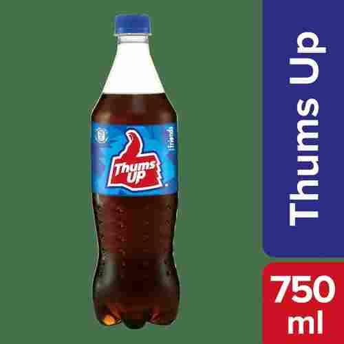 Hygienic Prepared Mouthwatering Taste Thums Up Cold Soft Drink (750 Ml)