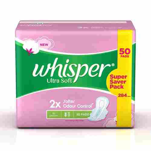 Extra Large Whisper Ultra Soft Sanitary Pads - 50 Count (Pack Of 1)