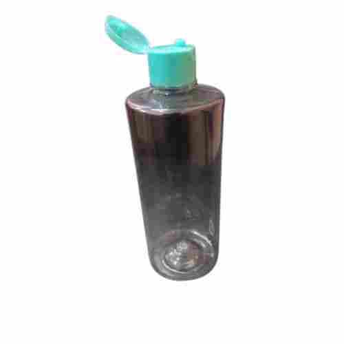 Round Transparent Plastic Hand Sanitizer Bottle