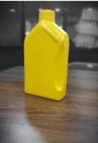 Yellow Highly Durable And Fine Finish Lubricant Bottles With Screw Cap
