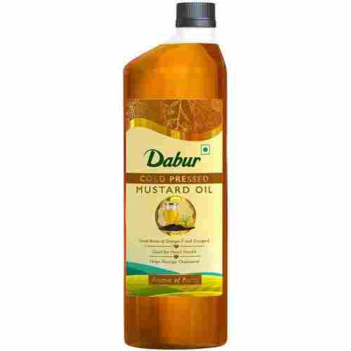 Dabur Cold Pressed Mustard Oil 1l Healthy Cooking Oil With The Goodness