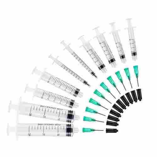 25 Pack Syringes With Blunt Tip, 1/ 2/ 5/ 10/ 30 Ml Syringe With 1/2 Inch Dispensing Needles