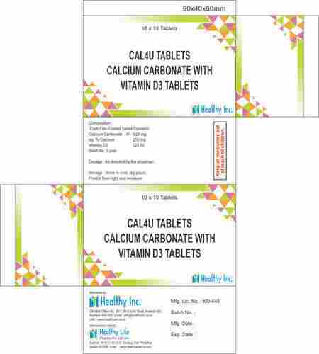 Calcium Carbonate with Vitamin D3 Tablet