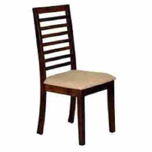  100% Wooden Brown Color Plywood Handmade Chair, Glossy-Finish, 39x18x18-Inch