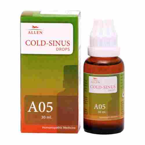 A05 Homeopathic Cold-Sinus Drops - 30 ML