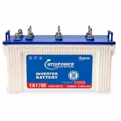 Microtek 140AH Tubular Mtekpower Inverter Battery, Long Life Batteries