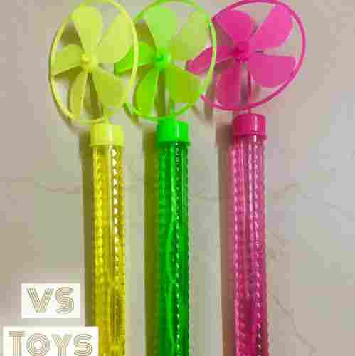 Multicolored Plastic Bubble Sticks For Children
