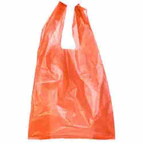 100% Recyclable Eco Friendly And Durable PVC Plastic Red Color Hand Carry Bags