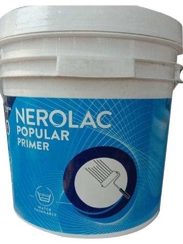 Thin And Smooth Recoating Water Thinnable White Nerolac Popular Wall Primer (20 Ltr) Oil Absorption: Yes