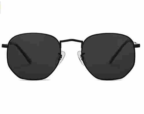 Hexagonal Polarized Sunglasses for Men and Women