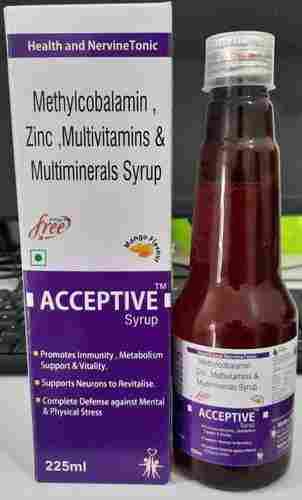 Acceptive Syrup Sugar Free 225 Ml