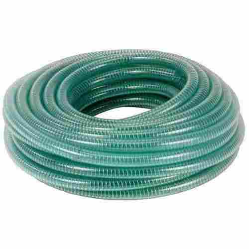  Green Nylon PVC Round Shape Braided Hose Pipe, Thickness 12, Length 12