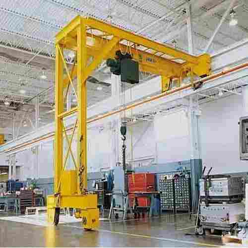 5-10 ton Maximum Lifting Capacity Single Girder Semi Gantry Crane