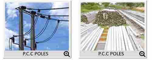 Rectangular And Round Shaped Pre Stress Cement Concrete (Pcc) Poles