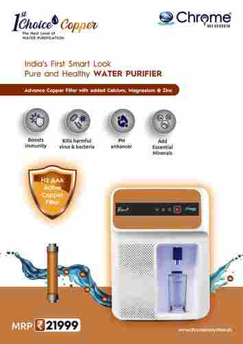 Chrome 1st Choice Copper Water Purifier