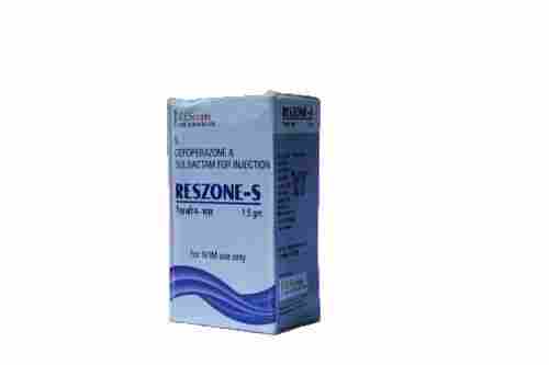 Reszone-S ,Cefoperazone Sulbactum 1.5 Gm ( Combination Of Cefoperazone And Sulbactam)